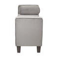 thumbnail image 4 of Cordoba Storage Bench with Pillows-Fabric:Port Velvet, 4 of 5