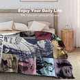 thumbnail image 3 of LAICAIW Gaslight Gatekeep Girlboss Throw Blanket, Merch for Bed Couch Sofa Gifts(Color : B, Size : 40"x50"), 3 of 7