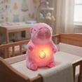 thumbnail image 4 of PELUCHE CAPIBARA PARA ANSIEDAD DORMIR MÚSICA RESPIRACIÓN COLOR ROSA, 4 of 4