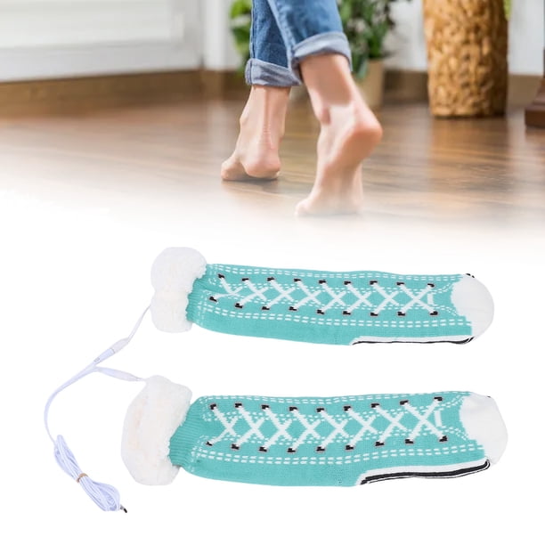 Calcetines Térmicos, Forro Ultra Suave, Calentadores De Pies Acogedores, Calcetines Térmicos De Lana De Talla única De 40 A 50 Grados Celsius Para Invierno En Interiores,