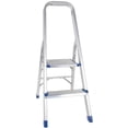 thumbnail image 1 of Stanz (TM) 2 Step 250 Pound Duty Rating Aluminum Step Ladder with Handle Grip…, 1 of 2