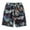 Black, variant on Lilgiuy Fashion Men's Strapped Big Size Beach Fit Sport Casual Shorts Training Fishing Jogger Clearance