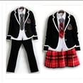 thumbnail image 5 of Disfraz infantil para estudiantes de primaria, coro de secundaria, disfraz de recitación, otoño e invierno, uniforme de estudiante británico de manga larga, 5 of 5