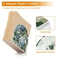 thumbnail image 5 of Yayeee Napkin Holder for Table Set of 2 Kitchen Paper Tissue Organization, Watercolor Hydrangeas Pattern, 5 of 8