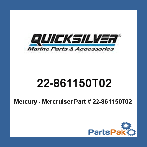 New Mercury Mercruiser Quicksilver Oem Part # 22-861150T02 Fitting Asy-90 Dg