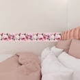 thumbnail image 4 of 1PC Beautiful Floral Pattern Wallpaper Border Sticker Waistline Wall Sticker Waterproof Self-Adhesive Border Decal for Home Bathroom Kitchen (15x300cm), 4 of 6