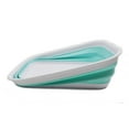thumbnail image 3 of SAMMART 12L (3.17 Gallon) Collapsible Tub - Foldable Dish Tub - Portable Washing Basin - Space Saving Plastic Washtub, 3 of 6