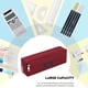 thumbnail image 5 of Cute Cylindrical Pencil Case, Stationery Storage Bag, Large Capacity Zipper, Portable Design, Multi-Purpose Use, for Office, High-Quality Fabric, Zippered Closure, for Travel, for Home,, 5 of 7
