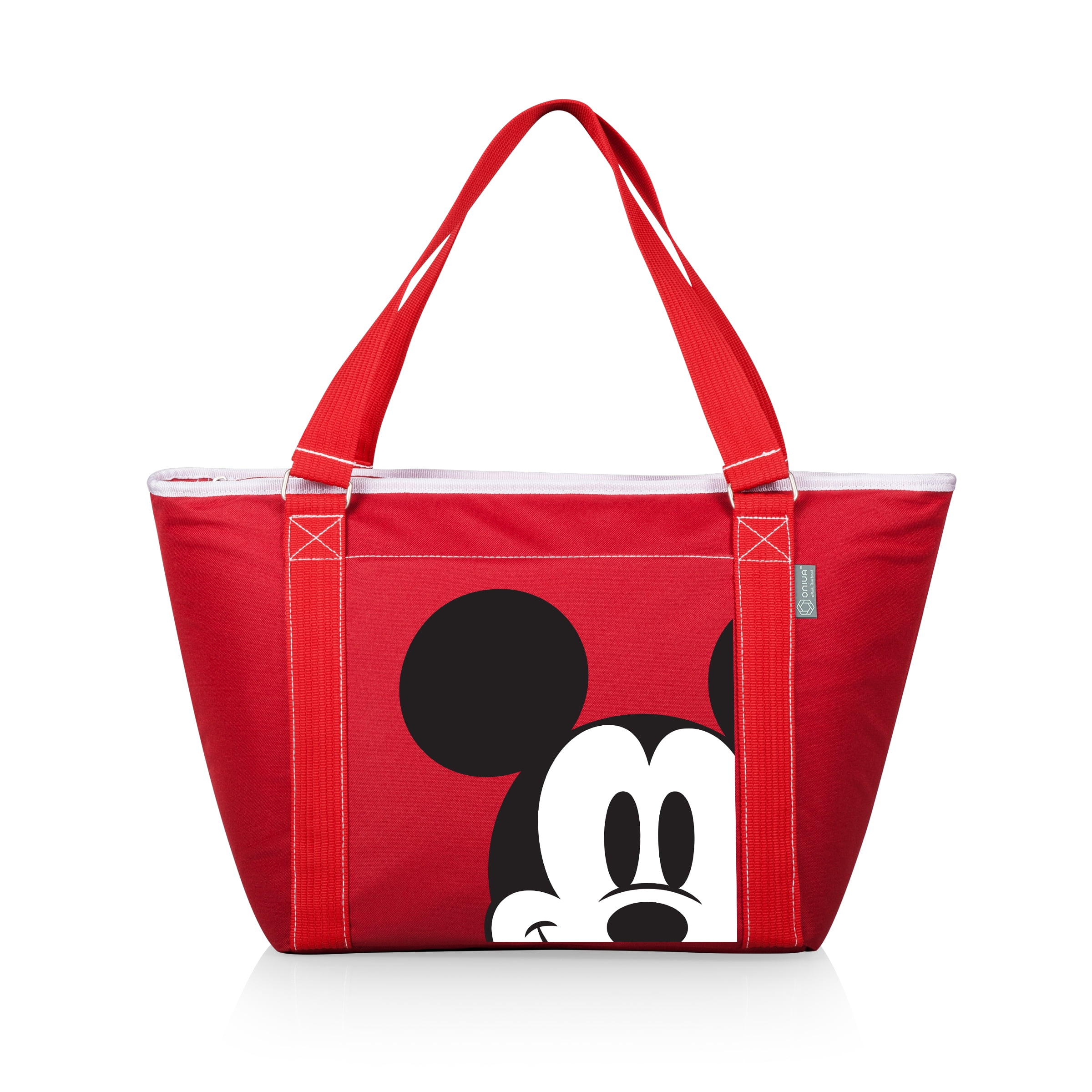 Disney Store Mickey & Minnie Mouse Tropical Cooler Tote Bag 13" H NWT