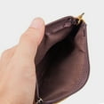 thumbnail image 4 of SSZMDLB under $5 Zip Around Wallet, Magnetic Closure Card Holder with Thin Design, Leather Credit Debit Card Organizer, Driver License Storage Bag Compact Size, 4 of 6