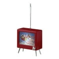 thumbnail image 2 of Mr. Christmas Musical LED TV Ornament - Red, 3.3" W x 1.8" D x 3.75" H, 2 of 6