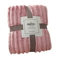 thumbnail image 2 of Ctnporpo Wide Strip Thickened Imitation Hair Border Coral Fluff Blanket Flannel Blanket Cover Blanket Wool Blanket, 2 of 7