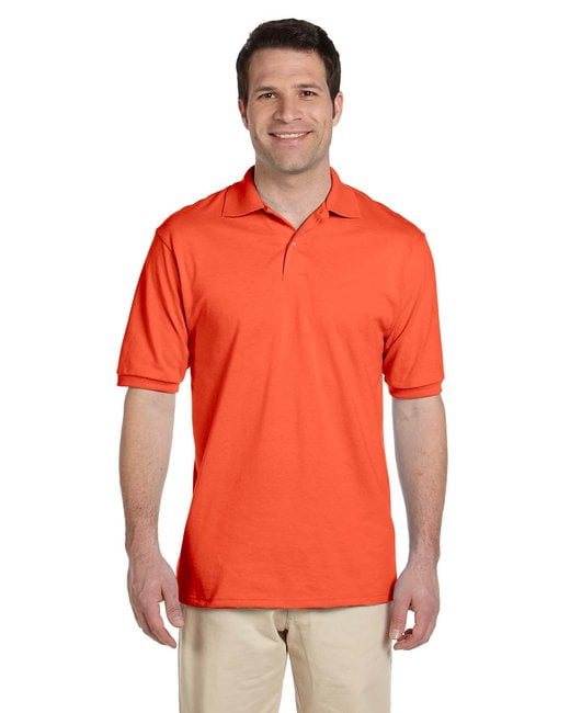 jerzees spotshield polo