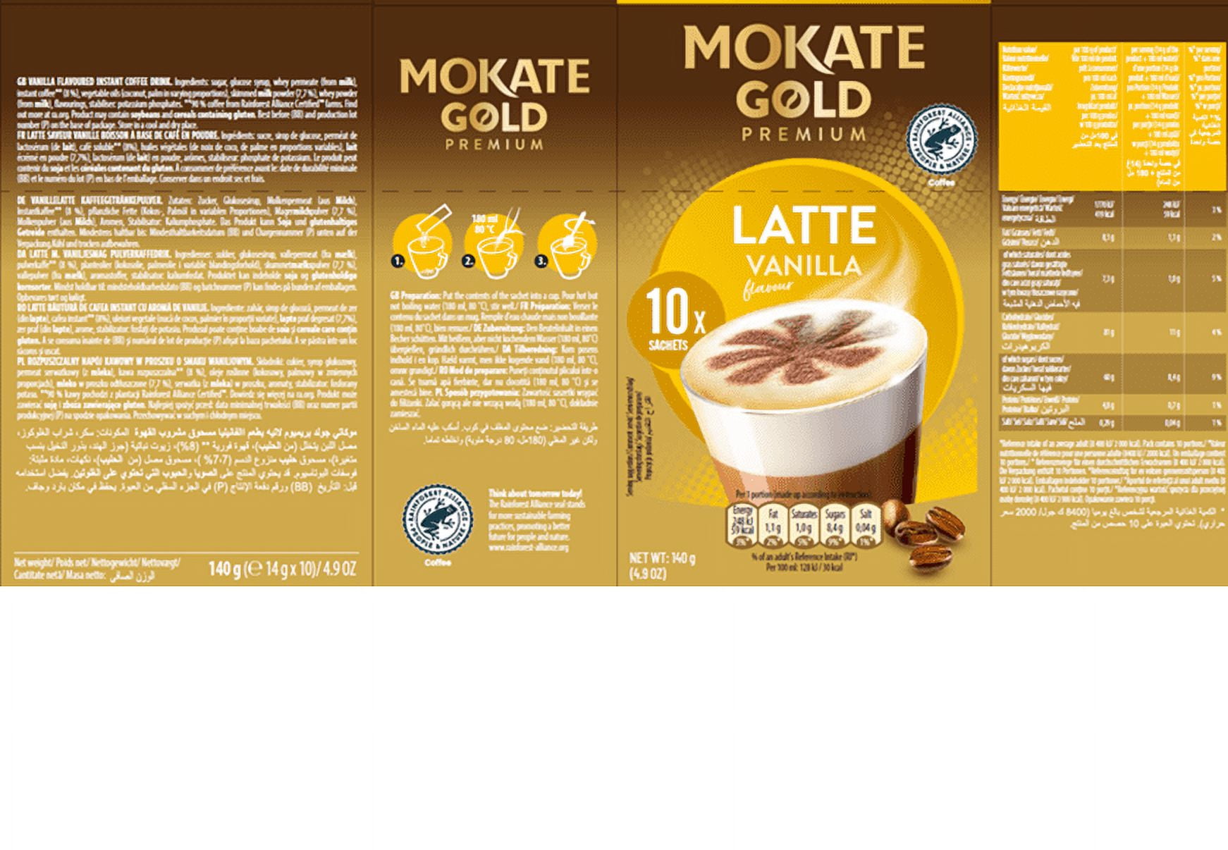 Gold Premium Latte Classic Vanilla, Gold Premium Latte Classic Vanilla