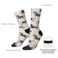 thumbnail image 6 of Honeii Horse Print Adult Socks,Crew Socks,Casual Calf Socks,Daily Wear Socks for Men & Women, Perfect for Sports, Casual and Everyday Use, 6 of 6