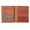 Red, variant on Wallet Euro Style Size RFID Safe Brown Leather Bifold Wallet for Men ID Key Holder by Juzar Tapal Collection