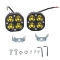 thumbnail image 1 of Foco Para Vehículos Todoterreno, 3 Modos De Luz, 2 Piezas, Luz De Trabajo LED Impermeable IP68 Para Vehículos DC 9-30V, 1 of 8
