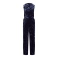 thumbnail image 2 of Nine.Eight Women’s Drape Front Sleeveless Jumpsuit, Sizes 2-18, 2 of 5