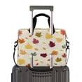thumbnail image 2 of 16" Laptop Briefcase for Work Travel Laptop Shoulder Bag Carrying Handbag Laptop Case Colorful Autumn Leaves Pattern, 2 of 8