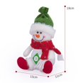 thumbnail image 4 of Navidad nuevas cajas de dulces de Navidad Santa Claus muñeco de nieve pequeñas cajas de dulces caja de colección de regalos de Navidad 13*11*18 cm, 4 of 5