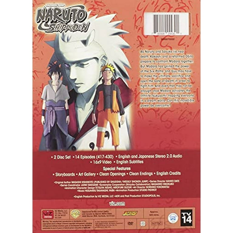 Naruto Shippuden Uncut Set 36 (DVD) : Various: : DVD