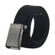 thumbnail image 1 of DII Cinturón de tela de lona estilo militar para hombre 46 Negro Design Imports Z01930, 1 of 2