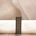 thumbnail image 4 of Bubble Velvet Carpet Home Decor Imitation Rabbit Fur Fluffy Plush Sofa Cushion Soft Anti Slip Chair Pad Kids Bedroom Bedside Rug (Gray,60X90cm(23.6x35.4in)), 4 of 6