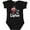 AB-Black, variant on Inktastic I'm the Captain- pirate girl Girls Baby Bodysuit