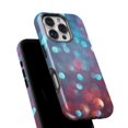 thumbnail image 6 of DesignSkinz Scratch-Resistant Hard Slim Case Compatible with iPhone 14 (Compatible with MagSafe) - Unfocused Blue and Red Orbs, 6 of 9