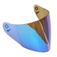 thumbnail image 4 of Visera para casco de motocicleta PC, visera protectora para casco de motocross para KYT GP Azul + Dorado, 4 of 6
