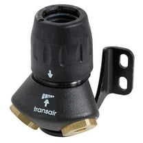 Transair Fitting, Brass, Black 6689 25 22GR