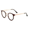 Newbee Fashion - Anti-Reflective Comfortable Computer Reading Glasses (No Magnification) Helps Eye Strain, Fatigue and Dry Eyes from Digital Devices with Anti-Blue Light, Anti-UV and Anti-Glare