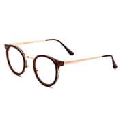 Newbee Fashion - Anti-Reflective Comfortable Computer Reading Glasses (No Magnification) Helps Eye Strain, Fatigue and Dry Eyes from Digital Devices with Anti-Blue Light, Anti-UV and Anti-Glare