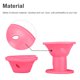 thumbnail image 5 of Worallymy 10 piezas de rizadores de silicona con forma de seta rodillo mágico rizador de hierro herramienta de peinado de bricolaje color rosa Worallymy JD735811920, 5 of 7