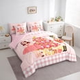 thumbnail image 3 of jejeloiu Cute Ballet Princess 7-Piece Twin Bedding Sets,Chic Xmas Tree Bedding Comforter Set,Christmas Nutcraker Soldier Sheet Sets For Teens,Ultra Soft Home Decor Reversible, 3 of 8