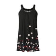 thumbnail image 4 of Hvot&aat Summer Dresses for Women Beach Floral Sundress Sleeveless Dress Cover Up Casual Loose Boho Tank Dress, 4 of 4