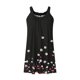 thumbnail image 4 of Vestido sin Mangas para Mujeres Casual Loose Fit con Impresión sin Posicionamiento Y Tela Elástica, Vestido de Verano de Cintura Elástica para Uso Diario en Casa O Trabajo, 4 of 5