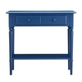thumbnail image 5 of Leick Home 20027-NV Coastal 30 in. Solid Wood Hall Console Table with Drawer Storage, Navy Blue, 5 of 17