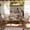 Beige, variant on Melocadol 4 Piece Rattan Patio Furniture Set, Rattan Chairs and Table, Perfect for Backyard, Outdoor Living Spaces with Durable All-Season Cushions, Natural Rattan Beige Cushion