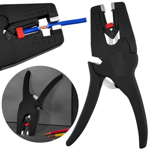Alicates Pelacables Multifuncionales Pico Pato Alicates Depuración Automática Pelado Cables Y Prensado Piel Marcador Cables Herramientas Electricista