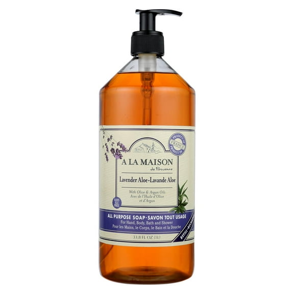 A La Maison - Liquid Hand Soap - Lavender Aloe - 33.8 fl oz.