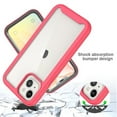 thumbnail image 2 of GSA Shockproof Bumper Case w/Pet Screen Protector For iPhone 13 (6.1") - Red, 2 of 2