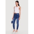 thumbnail image 2 of Women's Skinny Jeans with Rolled Cuffs, 2 of 4