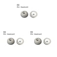 thumbnail image 1 of Embouts d'Oreille Isolants de Bruit pour Écouteurs de Remplacement, Protection pour Écouteurs Gris P 3Ensemble, 1 of 6
