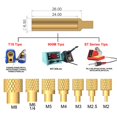 thumbnail image 4 of Kit de herramientas de inserción térmica 3DZWMAN con soldador de 60 W, 4 of 5