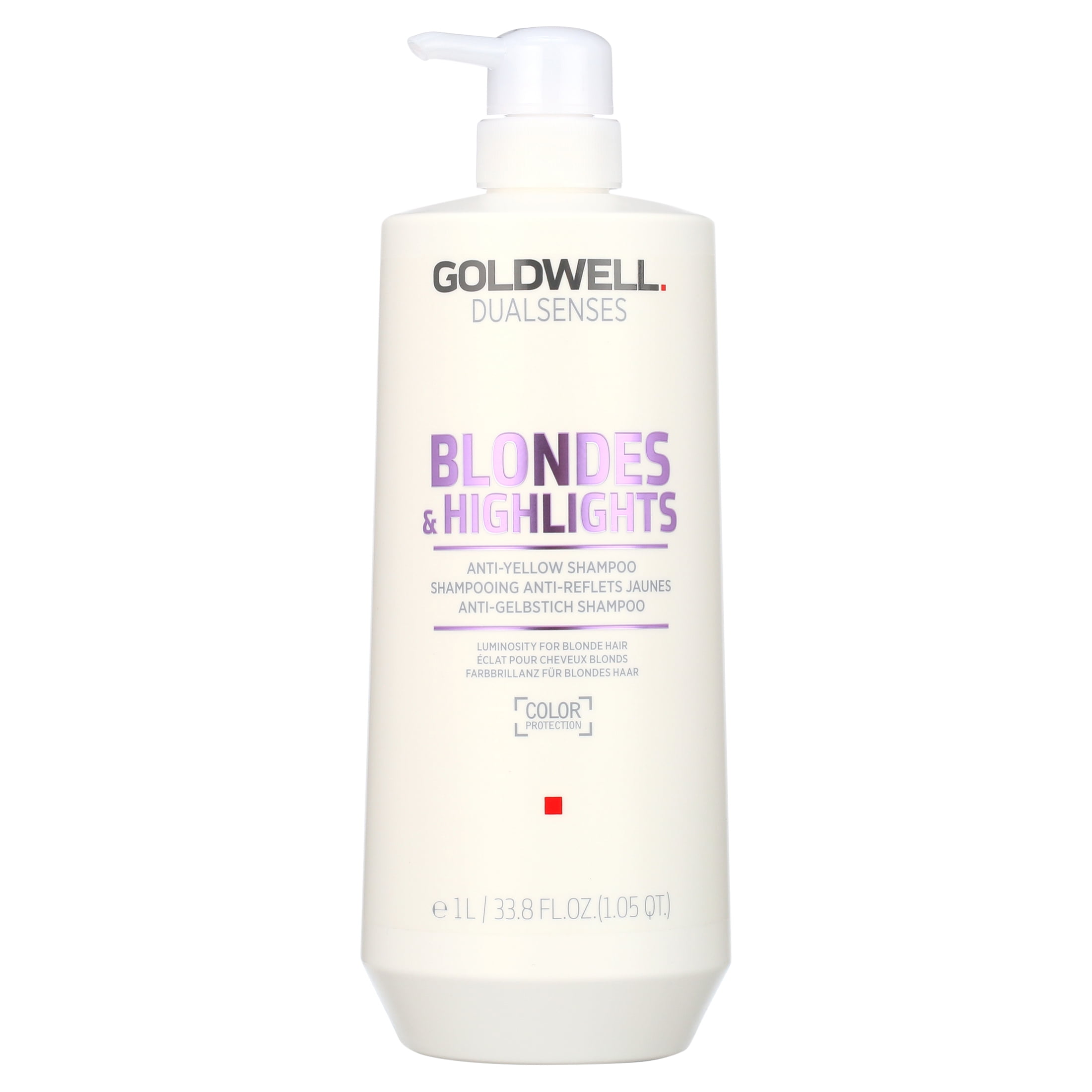 Goldwell Dualsenses Blonde Highlights Anti-Yellow Shampoo&Conditioner Liter Set