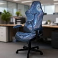 thumbnail image 5 of Whosucclay Elk Galaxy Print Gaming Chair Cover, Stretchable Elastic Computer Desk Chair Cover with Armrest Covers, 4Pcs Soft Non Fading Office Chairs Covers Slipcovers, 5 of 8