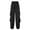Black, variant on Likimi Mens Ski Pants Thickened Waterproof Drawstring Elastic Waist Solid Color Fashion Outdoor Long Trousers With Pocket Size L Black