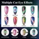 thumbnail image 2 of Set de esmaltes de uñas MIZHSE 9D Cat Eye Gel 10 ml, 6 colores con imán, 2 of 7