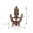 thumbnail image 2 of Balaji Statue Diya Brass Material For Puja, Home Mandir, Gifts by Pooja Bazar 7 X 15 X 7 In, 2 of 5